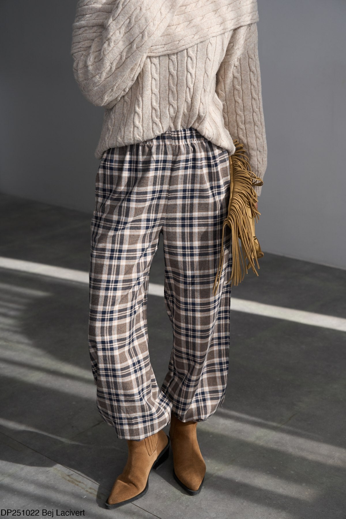 Pants plaid trousers