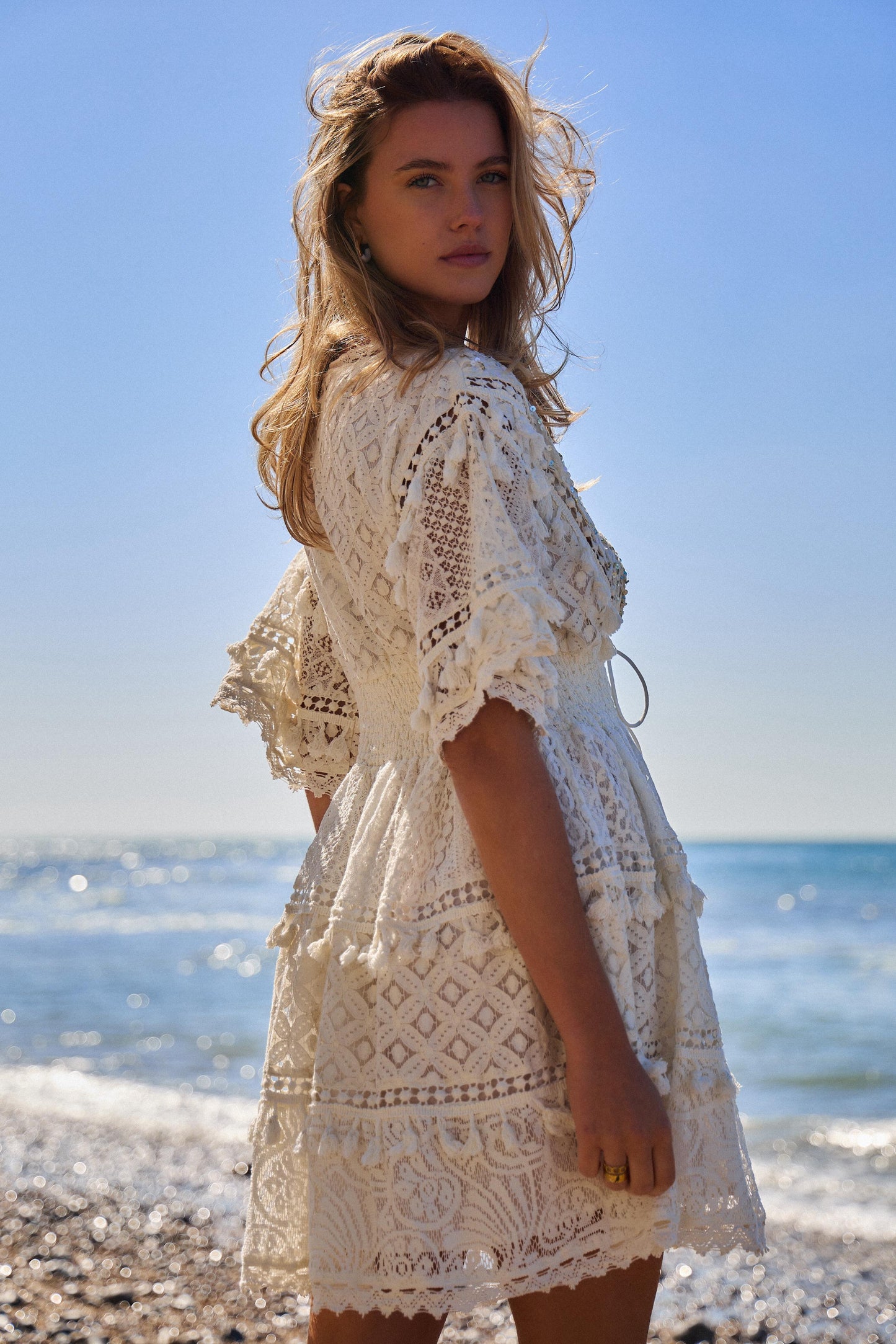 Beach Dress Off-White