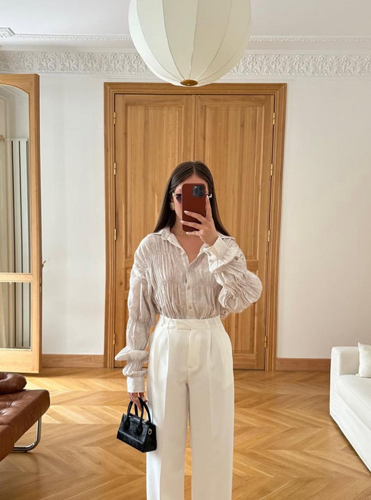 Chemise Drappeh Massimo