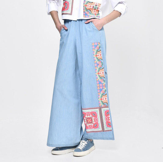 Pants DQ Denim Multicolor Side