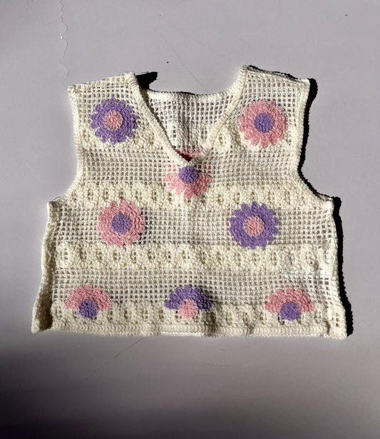 Crochet Flower Top
