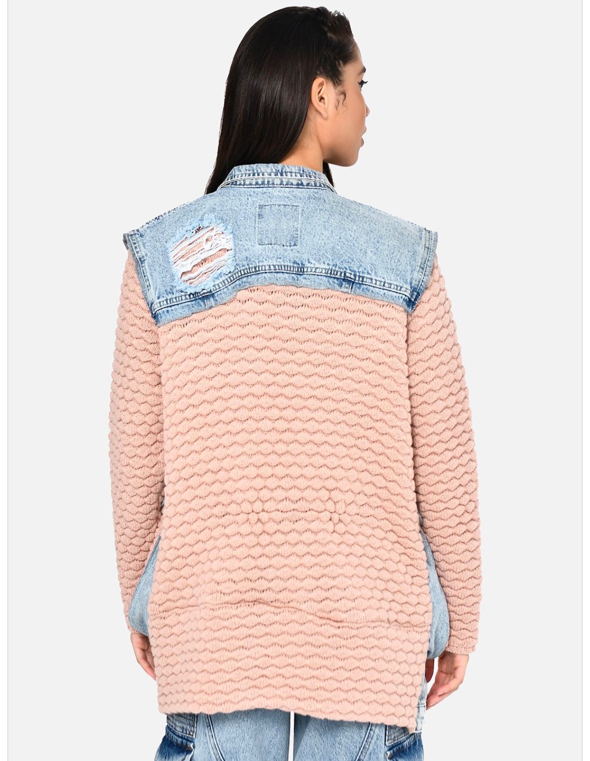 Denim x Light Pink