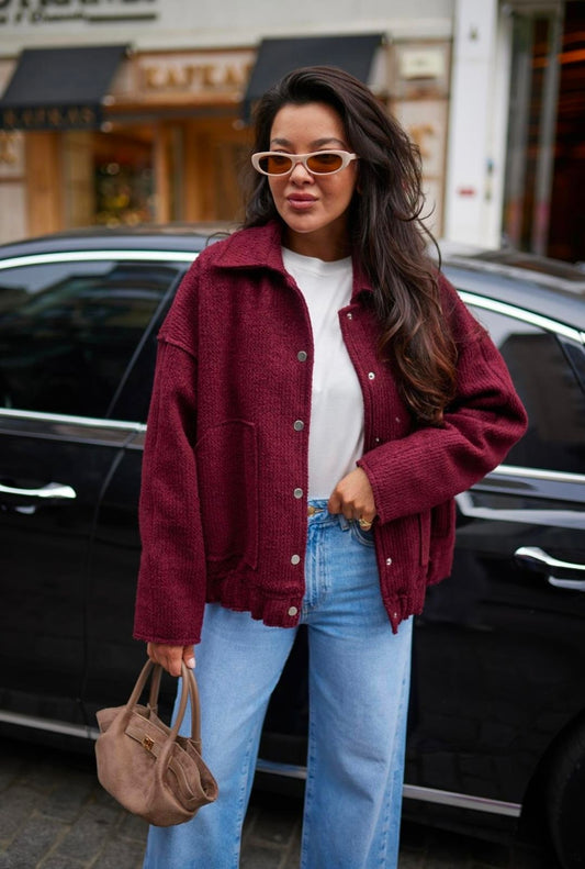 Burgundy Sweater
