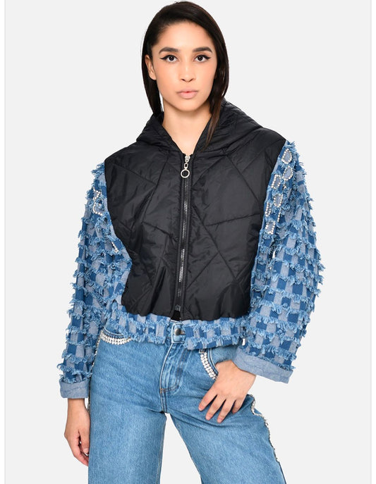 Sweater Sleeves Denim