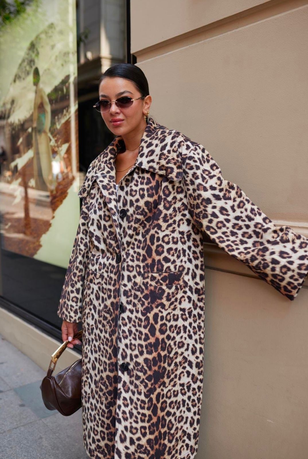Leopard Trenchcoat