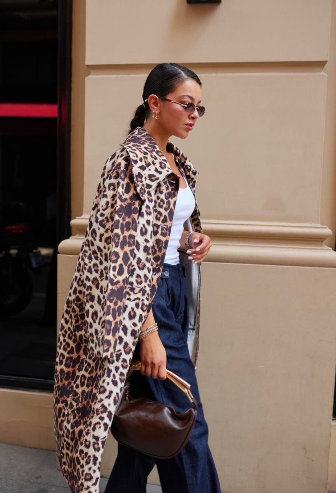 Leopard Trenchcoat
