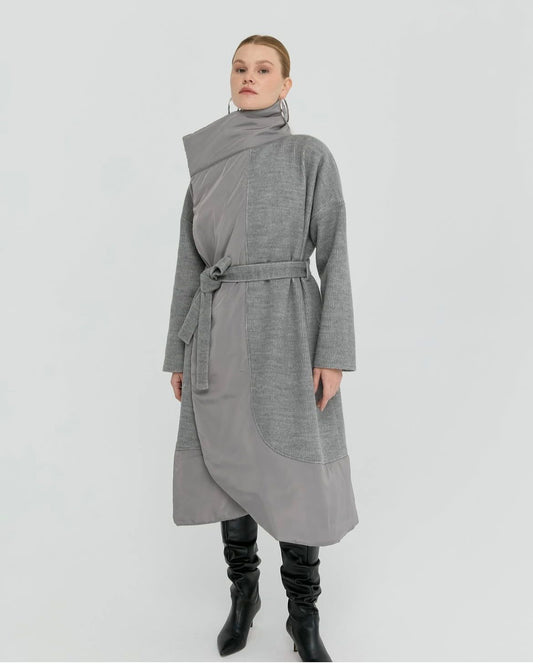 Grey Coat Waterproof Wool