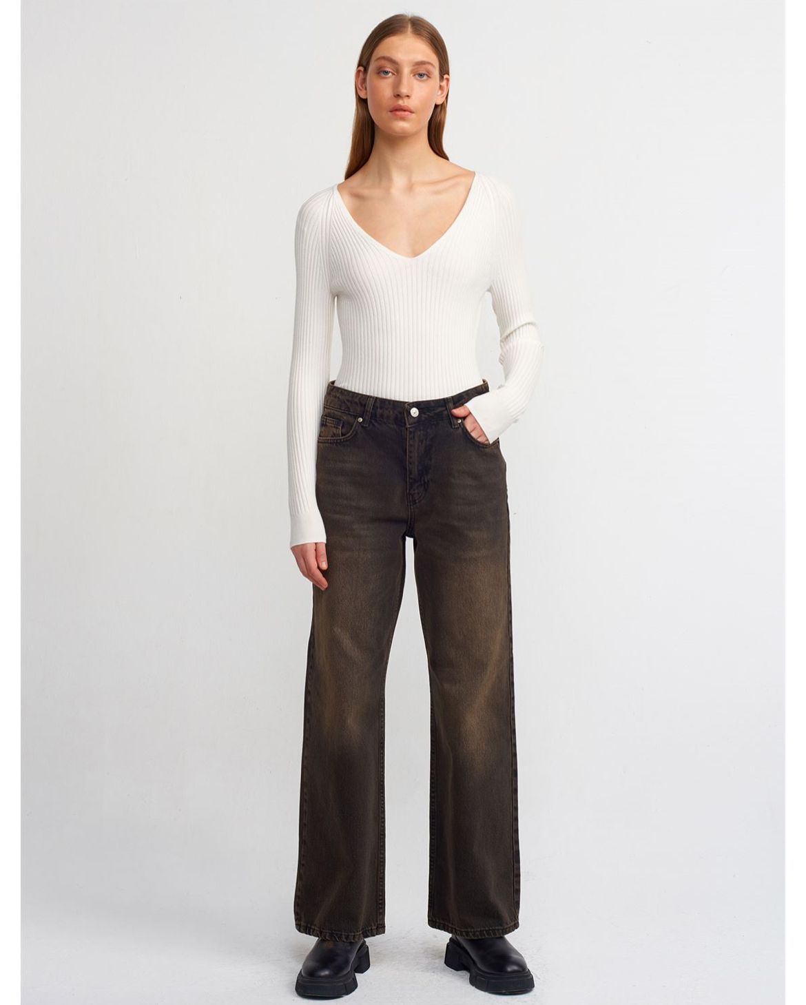 Basic Knit White