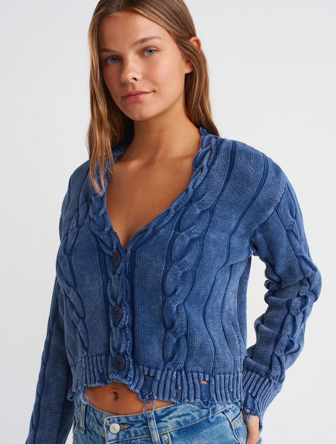 Knitted Navy