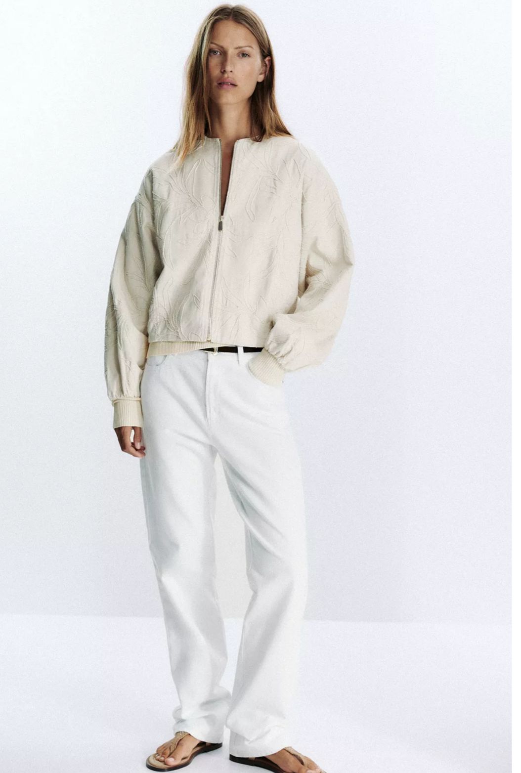 Embroidery Off White