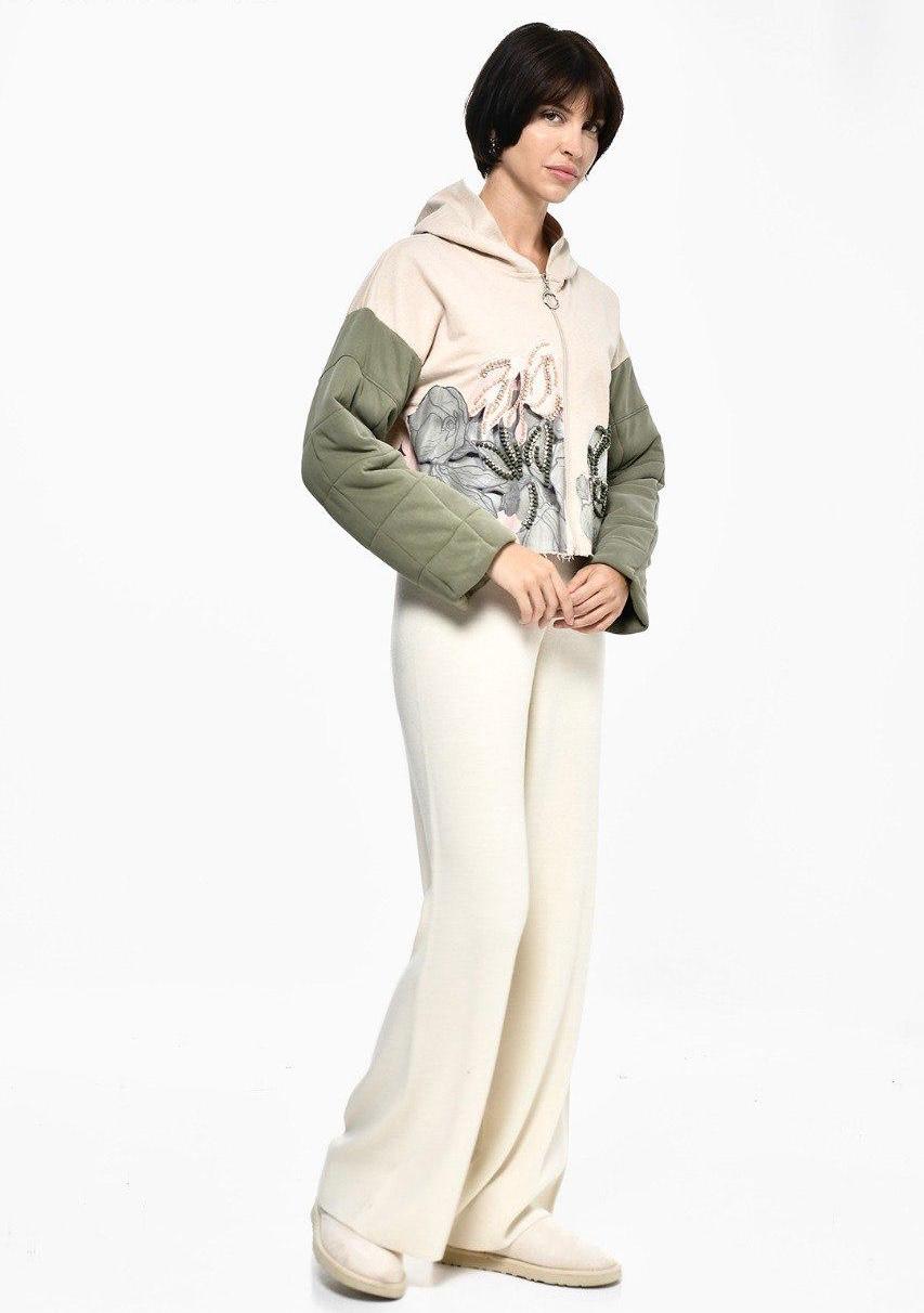 Sweater DQ Olive Sleeves