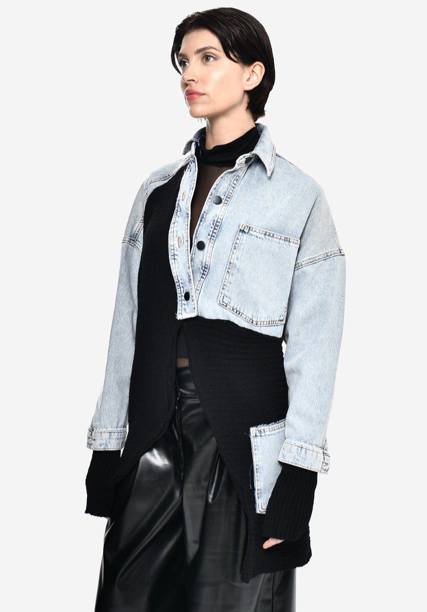 Denim x Black Knit DQ