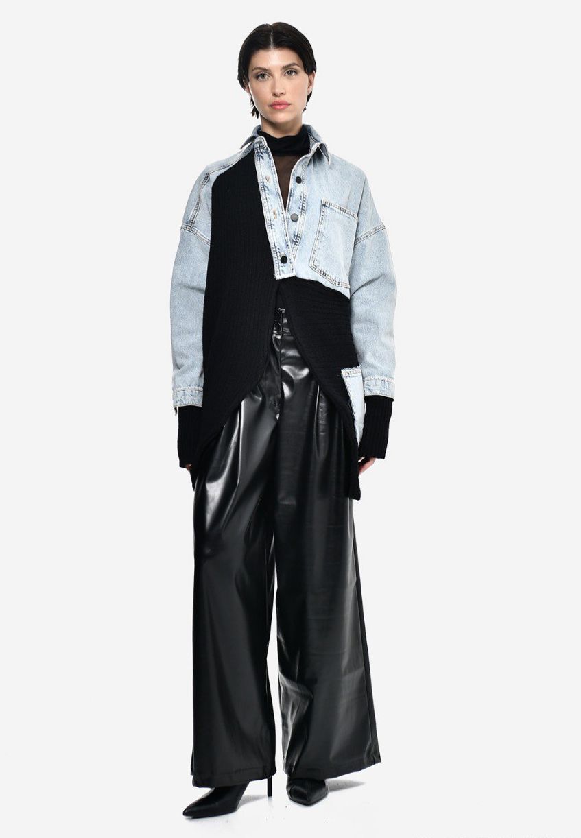 Denim x Black Knit DQ