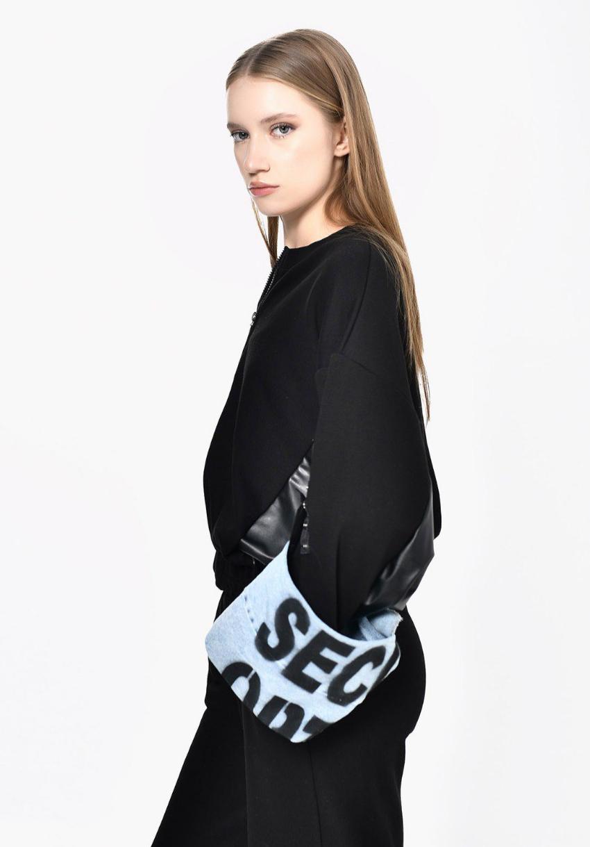 Black Sweater Denim DQ