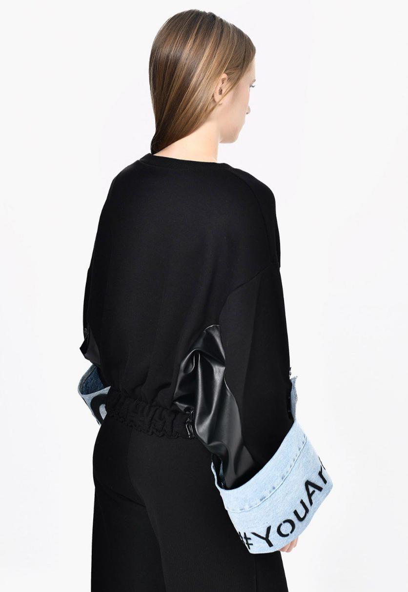 Black Sweater Denim DQ