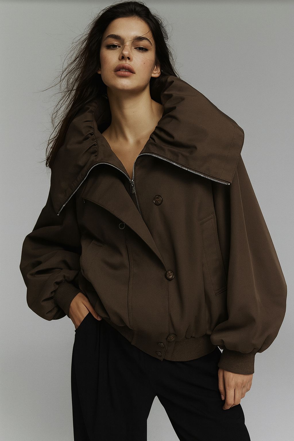 Jacket Brown Bomber