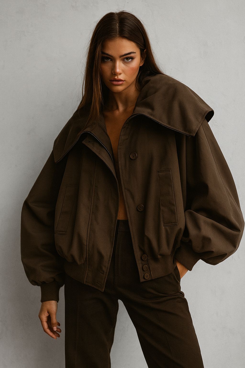 Jacket Brown Bomber