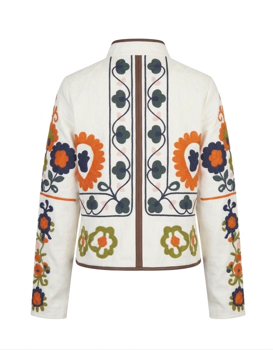 Jacket embroidery