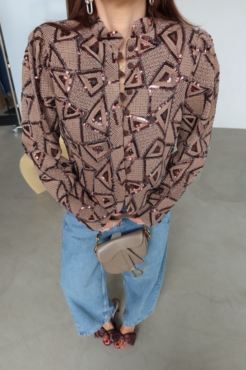Jacket sequins