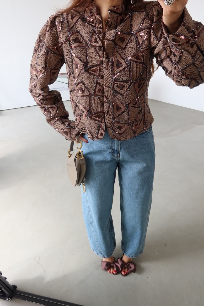 Jacket sequins