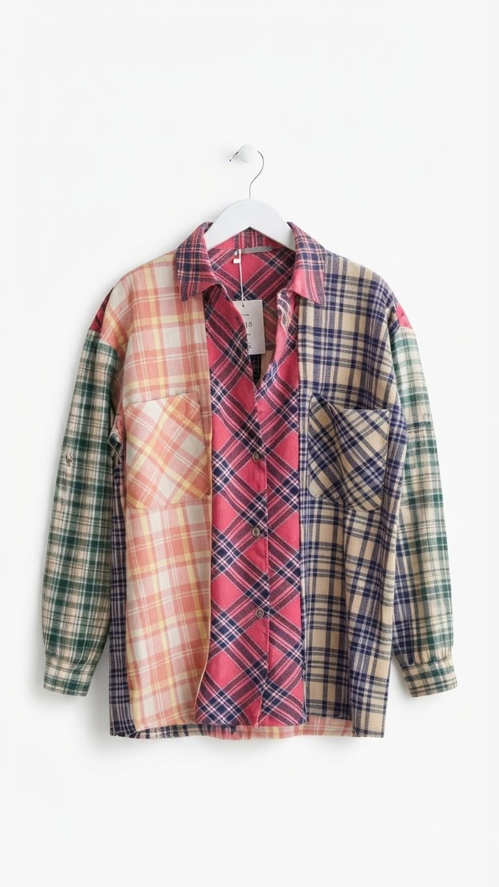 Shirt mulitcolor check