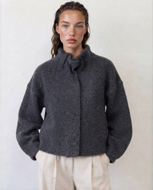 Jacket wool navy