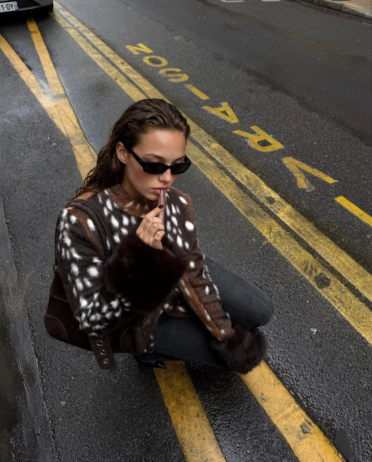 Jacket bambi brown