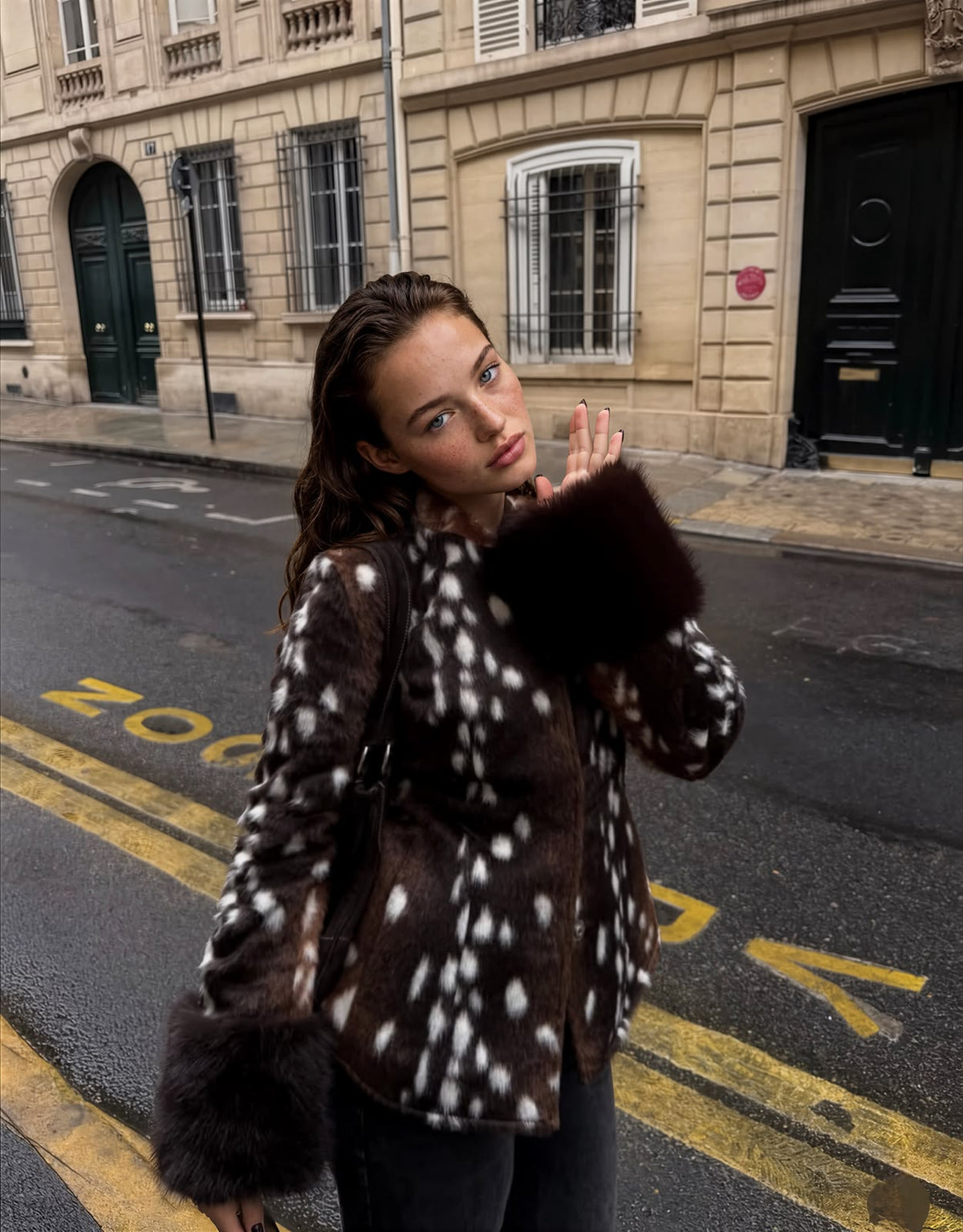 Jacket bambi brown