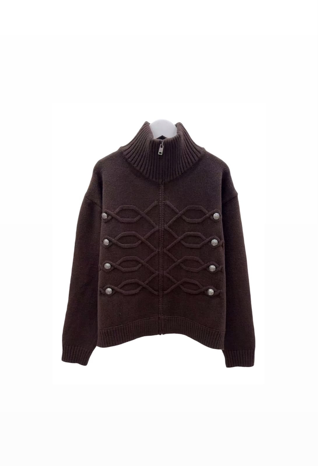 Jacket Napoleon brown zipper