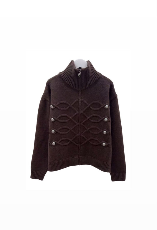Jacket Napoleon brown zipper