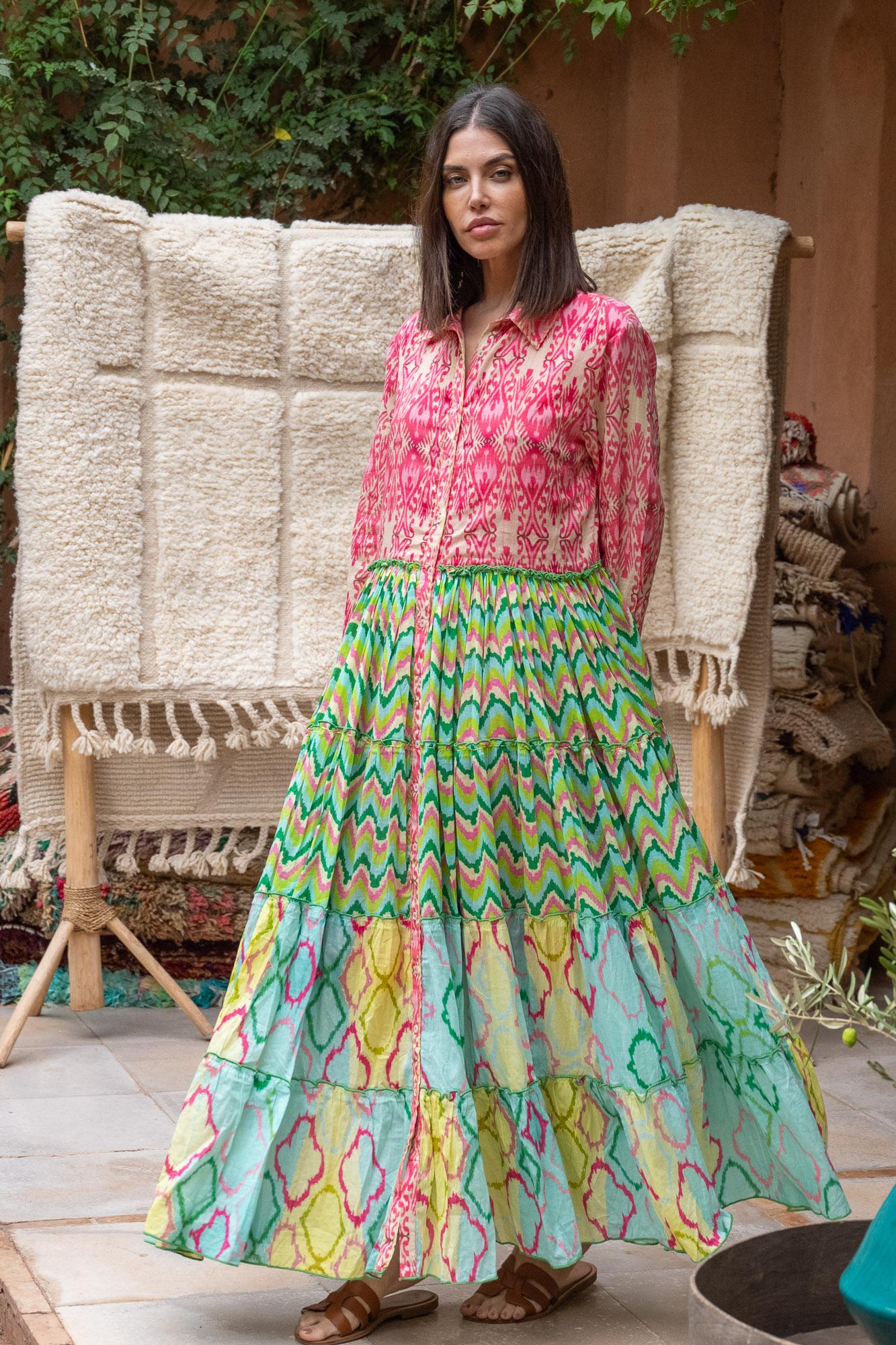 GoldS Dress multicolor