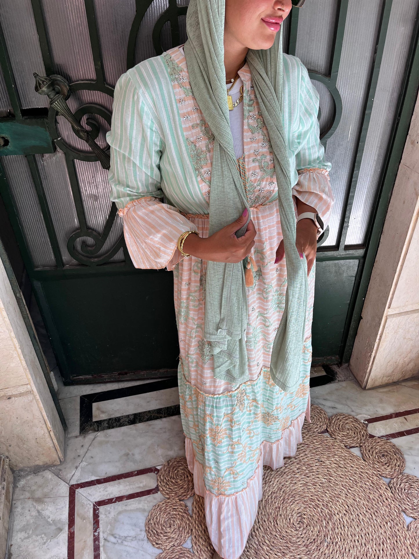 Dress Aqua