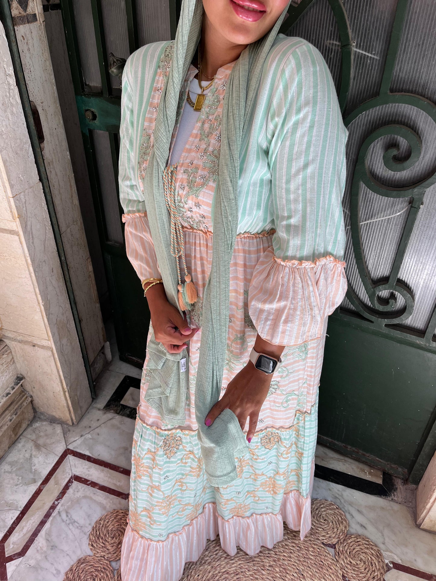 Dress Aqua