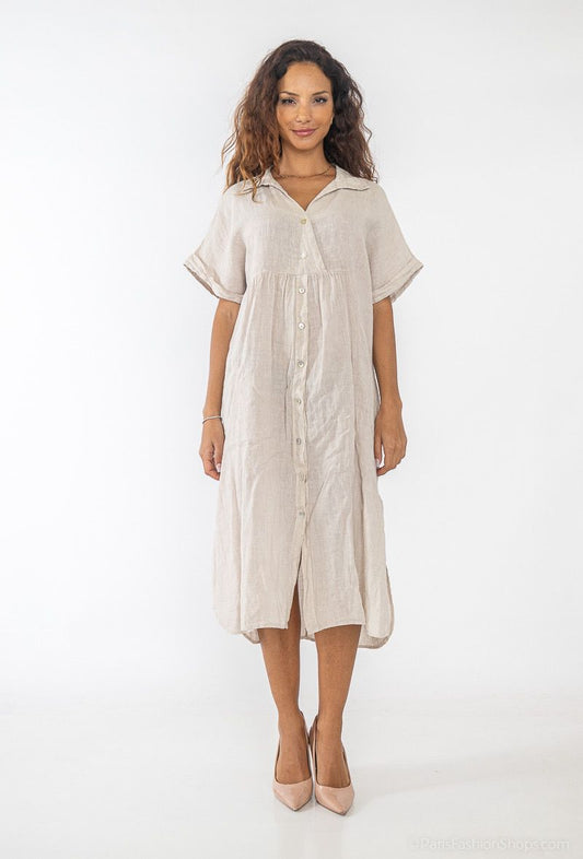 Dress Shirt Beige