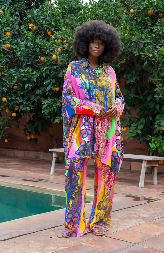 GS Floral Set Linen