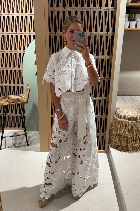 LACE White Set