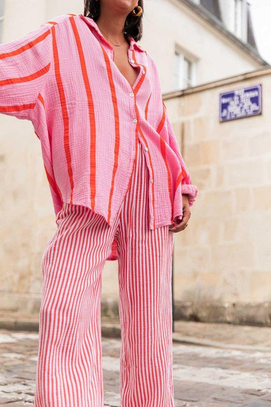 Shirt Stipe Wide Saison Du Vent