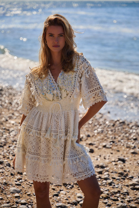 Beach Dress Off-White
