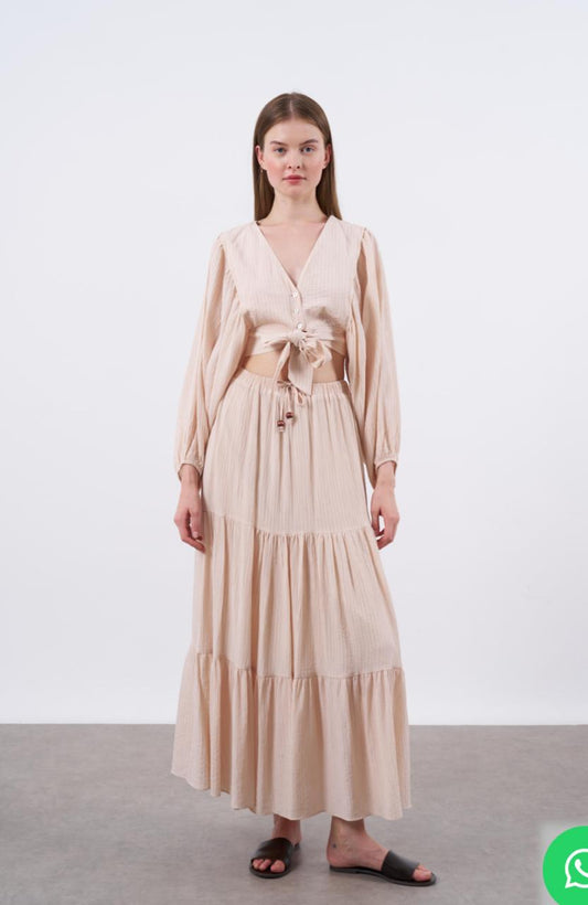 Set Beige Cotton