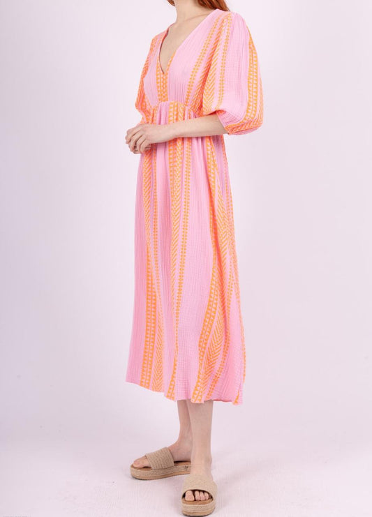Stripped Dress