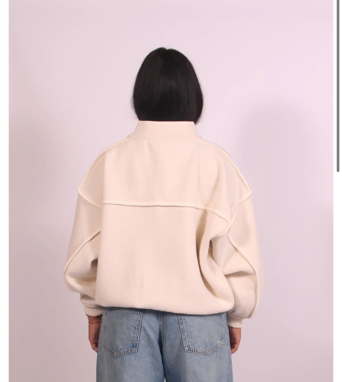 Jacket Offwhite Wool
