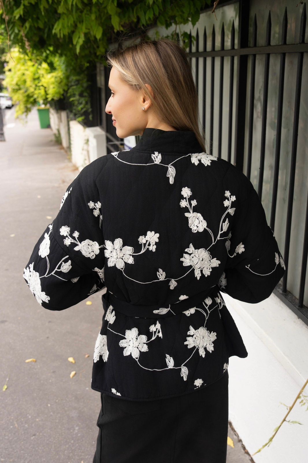 Jacket Black Embroidery