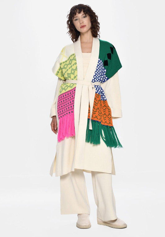 Cardigan Off white Mix